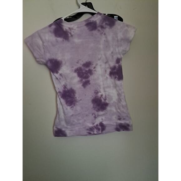Kid U Not Pirates Voyage Myrtle Beach Mermaid Purple Tye dyed Size M Girls - Picture 2 of 5